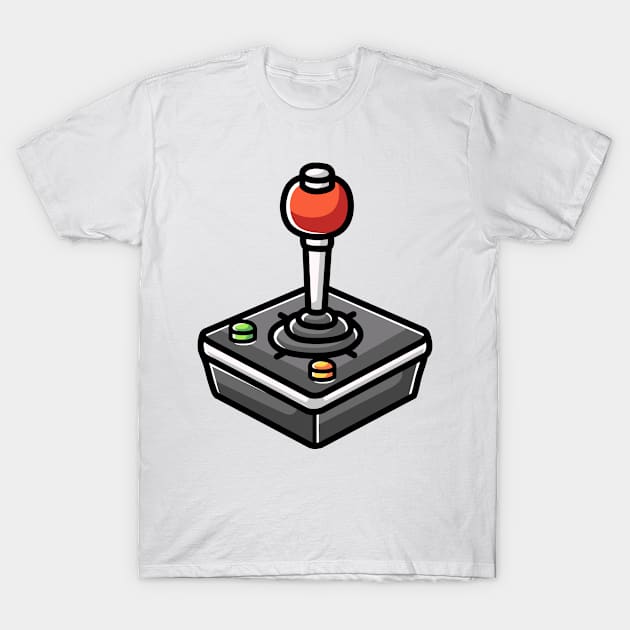 Retro Joystick T-Shirt by rhmnabdlrzk